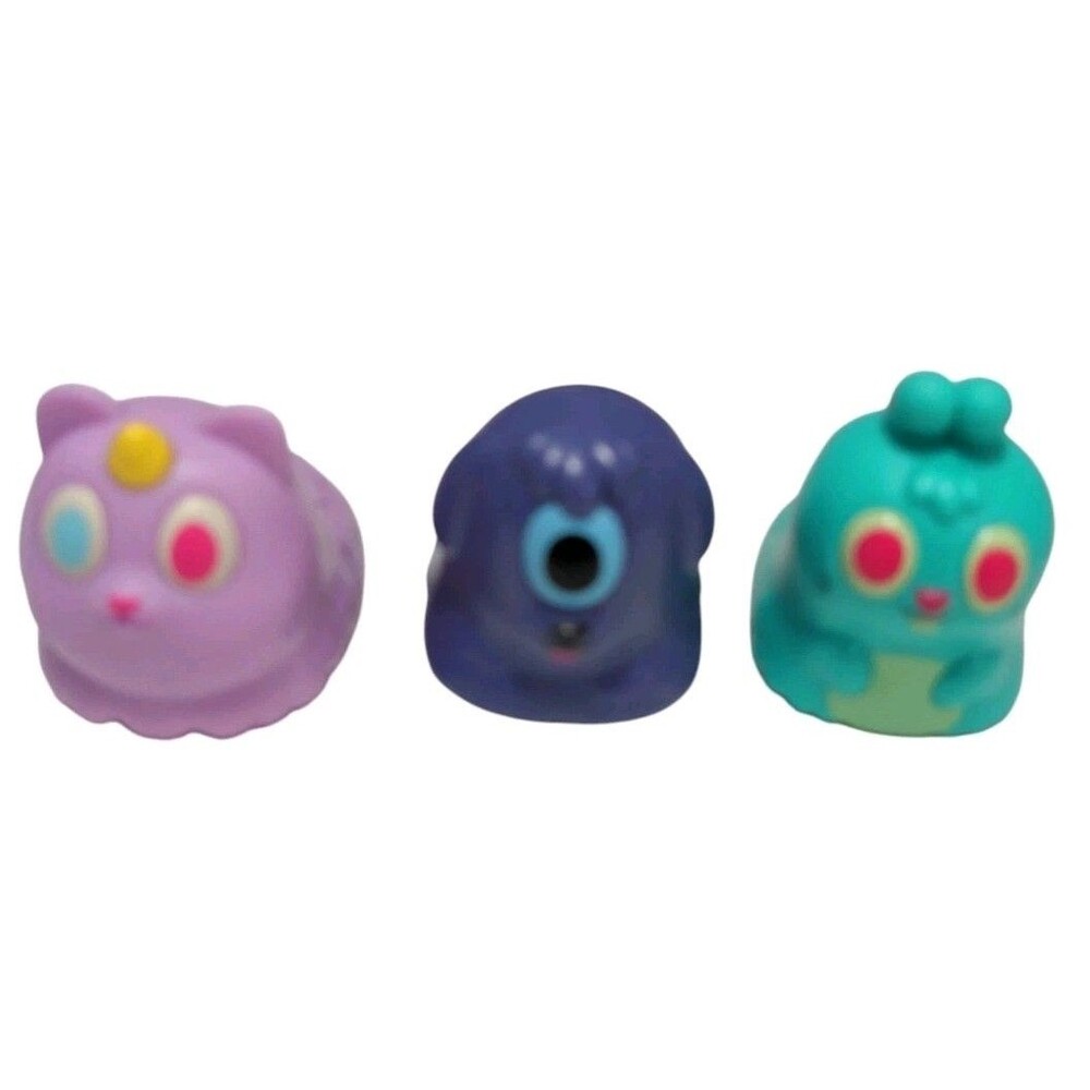 Wendy’s My Strange Pet Lot Of 3. Slime Cat,Slug Bunny, Dogclops.Wendys Kids Meal